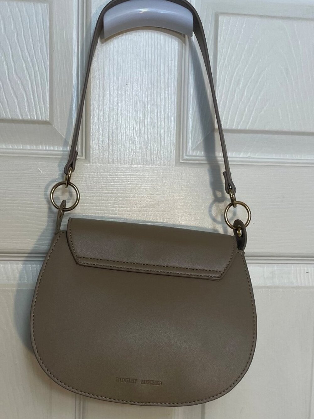 Badgley Mischka Caramel Shoulder Bag - Picture 2 of 5
